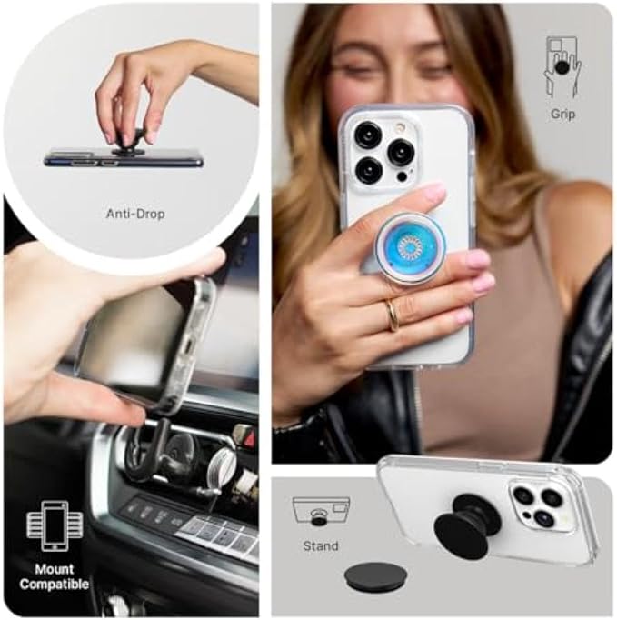 PopSockets iPhone 16 Pro Phone Case with MagSafe- Wingspan | Magnetic, Wireless Charging, Camera & Drop Protection, Bookish, Acotar, Throne, Glass, Sarah