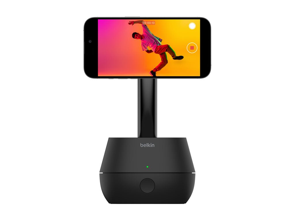 Belkin Stage Auto-Tracking Stand Pro - Support system - motorized magnetic mount - with DockKit - table-top, tripod MMA008DQ05BK